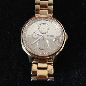 Fossil Rose Gold Watch